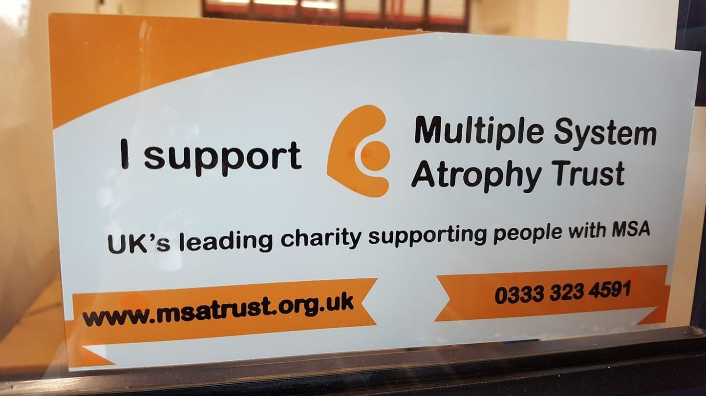 MSA Trust Car Sticker